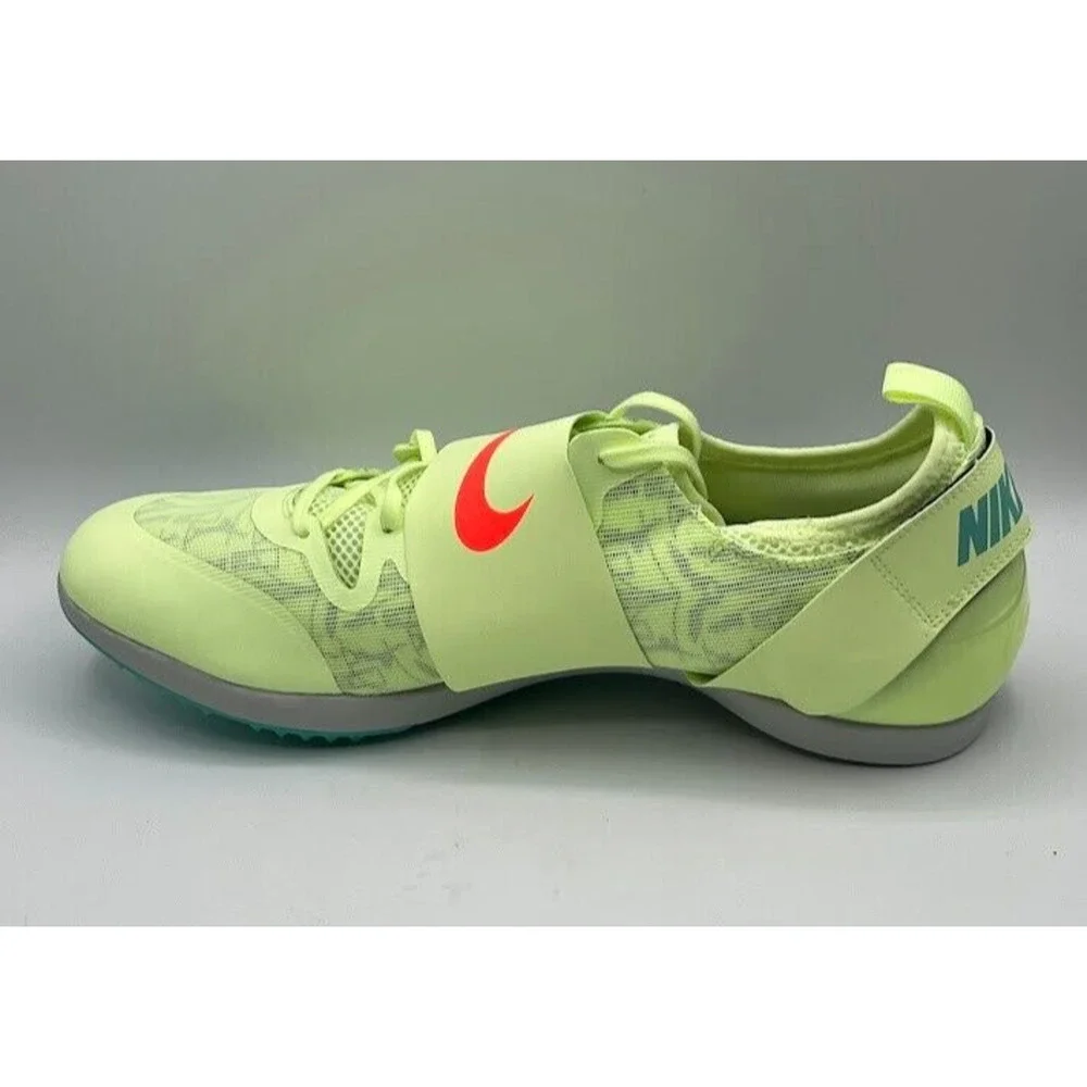 NIKE ZOOM POLE VAULT BARELY VOLT‎ TRACK SPIKES AA1204-700 MENS SIZE 13 NWOB